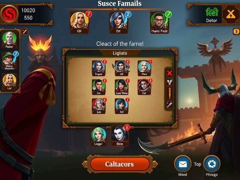 Inferno Warlord Supreme gameplay screenshot showing character battles